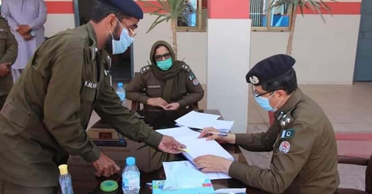 آر پی او فیصل آباد کا دورہ چنیوٹ