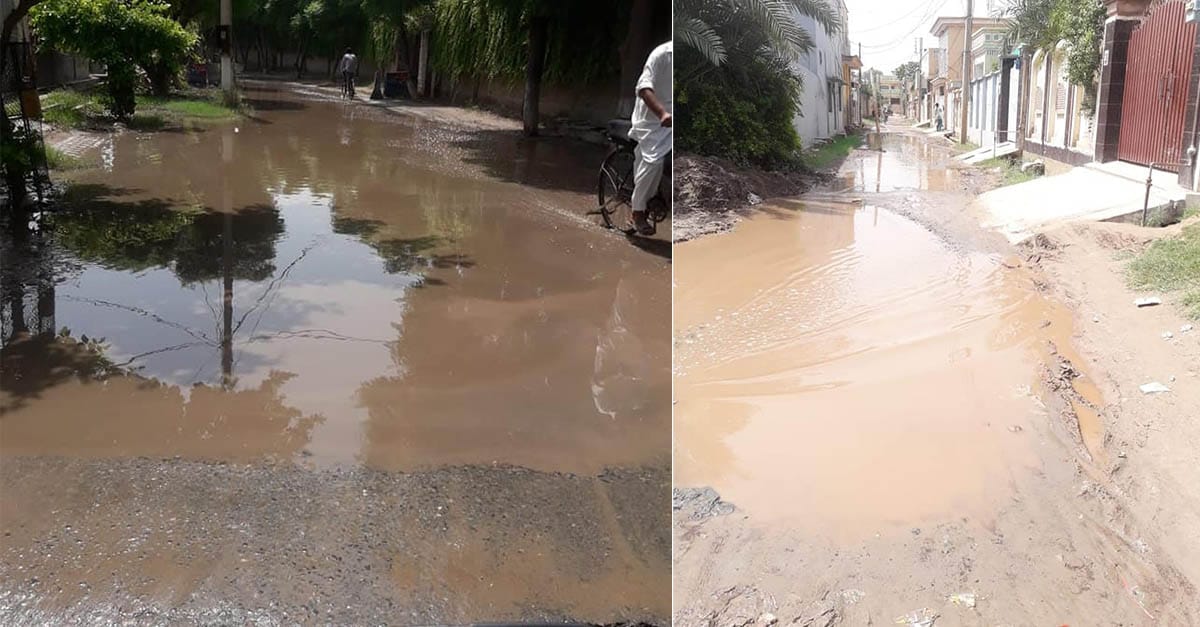 میونسپل کمیٹی چناب نگر نے شہر چناب نگر  کو جھیل میں تبدیل کردیا