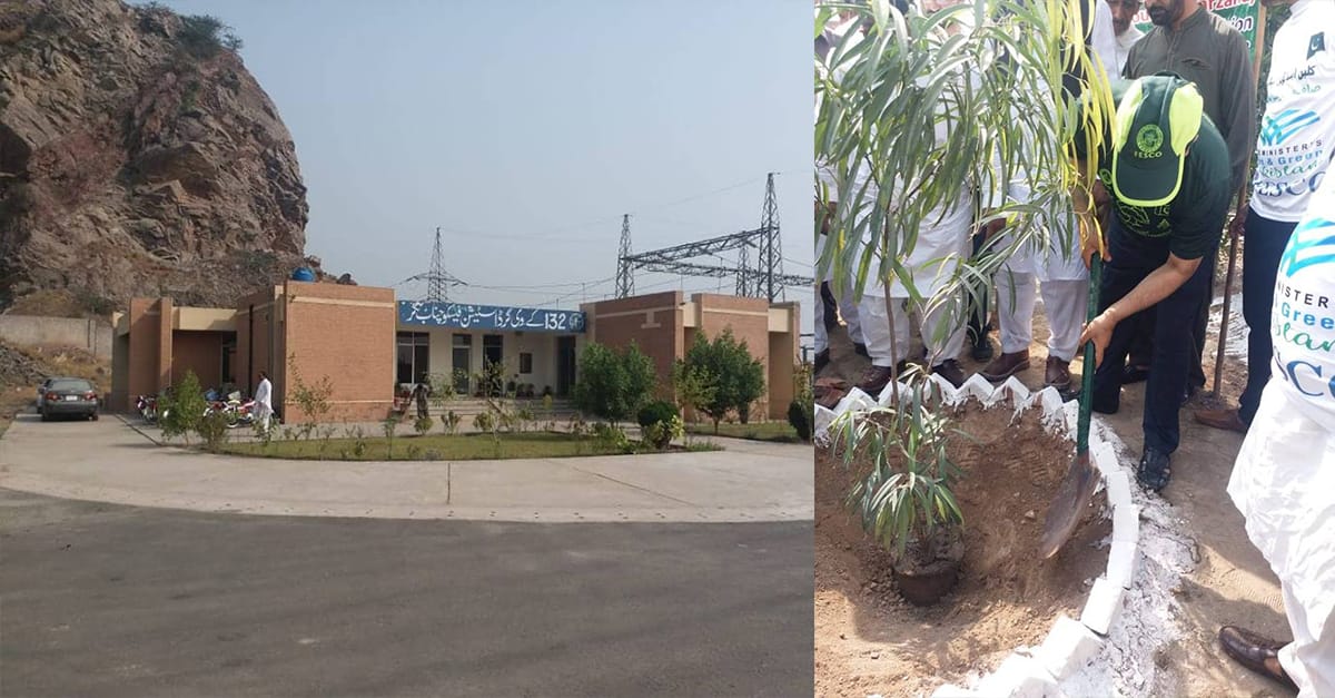 کلین اینڈ گرین پنجاب مہم کے تحت فیسکو ایس ای الیاس گھمن کے زیر نگرانی تقریب، ایک پودا لگا دیا گیا