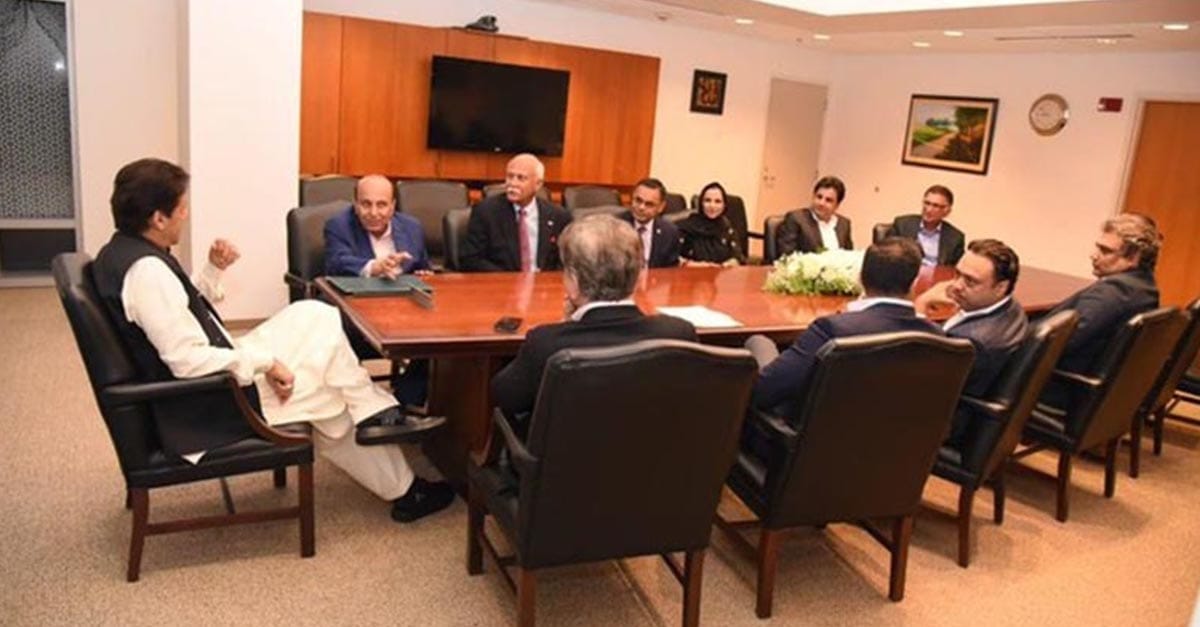 وزیراعظم کی امریکی تاجروں اورسرمایہ کاروں کو پاکستان میں سرمایہ کاری کی پیشکش