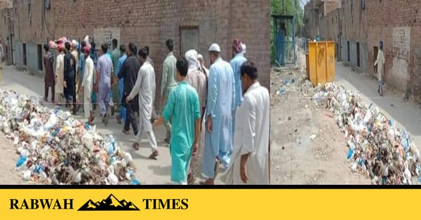 چنیوٹ کے قبرستان میں گندگی غلاظت کے ٍڈھیر