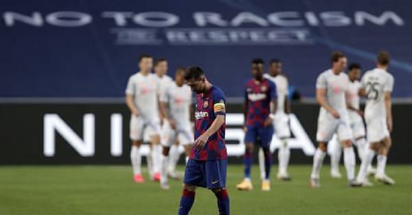 چیمپینز لیگ کے کوارٹر فائنل میں عبرتناک شکست، لیونل میسی نے بڑا فیصلہ کر لیا؟