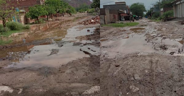 چناب نگر میں موجود سیوریج کا کام کرنے والی انتظامیہ کرونا وائرس کی وجہ سے بسترا گول کرکے بھاگ نکلی