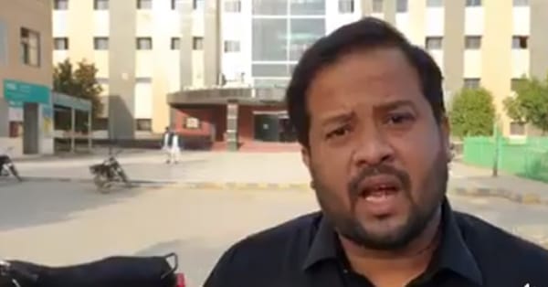اگر آپ قادیانی،احمدی، یااہل تشیع ہیں تو آپ سرکاری ہسپتال میں فری علاج نہیں کرواسکتے، شہری عمران خان سے مخاطب ہوگیا وڈیو وائرل