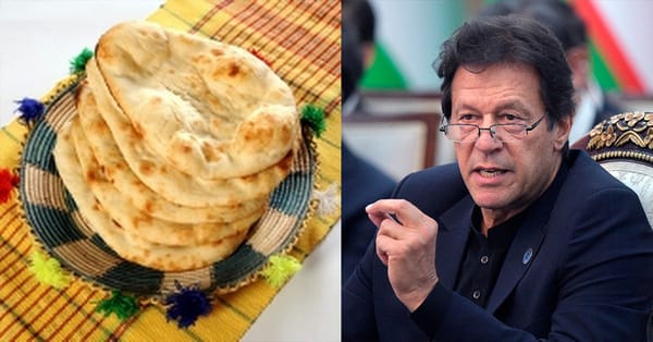 پاکستان: وزیراعظم عمران خان نے روٹی اور نان کی قیمت بڑھنے پر نوٹس لے لیا