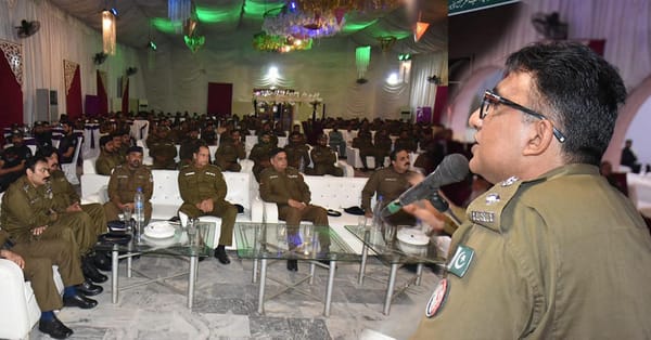 حسن اخلاق، خدمت اورعوام کی حفاظت کے جذبے کو اپنا شعار بنائیں ڈی پی اوچنیوٹ کا اجلاس عام سے خطاب