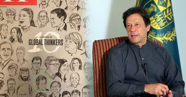 عالمی جریدے فارن پالیسی نے پاکستانی وزیر اعظم عمران خان کو عالمی سوچ کے رہنماوں اور عوامی دانشوروں کی فہرست میں شامل کرلیا