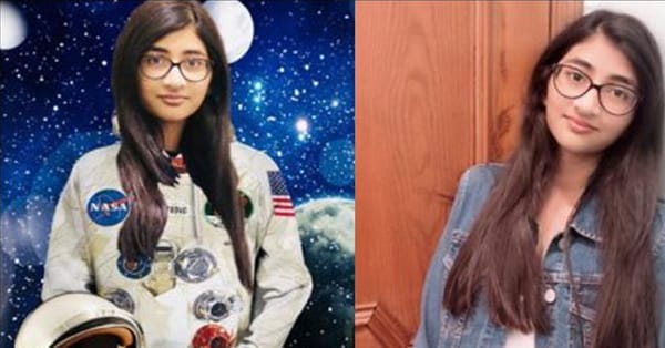 12 سالہ پاکستانی طالبہ کا بڑا کارنامہ ، امریکی خلائی ایجنسی ناسا کے انٹرن شپ پروگرام کے لیے منتخب