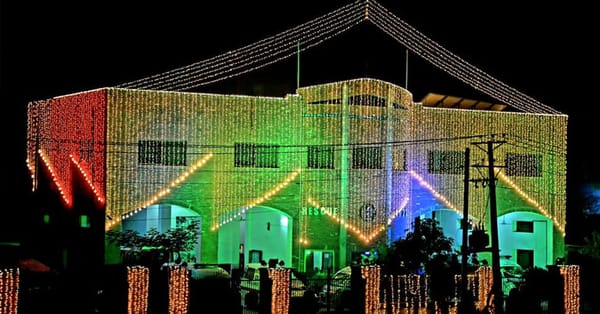 چنیوٹ:جشن عید میلاد النبی کے موقع پر پوری دنیا کی طرح چنیوٹ کو بھی خوب سجایا گیا ہے