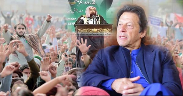 اسلام آباد:مولوی احمد علی سراج کی ختم نبوت کانفرنس میں عمران خان کی موجودگی میں احمدیوں کیخلاف سرعام دھمکی امیز تقریر