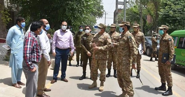 پاک فوج کے برگیڈیئر کاشف نے چنیوٹ کا دورہ کیا
