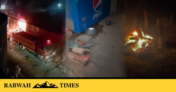 پاکستان کے وزیردفاع کے شہرسیالکوٹ میں مشتعل ہجوم کا احمدیوں کے ڈیرہ جات پر دھاوا، املاک نذرِ آتش