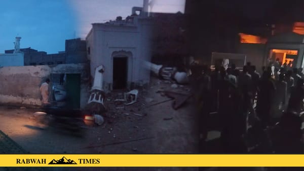 14 اگست یوم آزادی کے دن  فیصل آباد میں ہجوم نے احمدیہ مساجد اور گھروں کو نشانہ بنایا